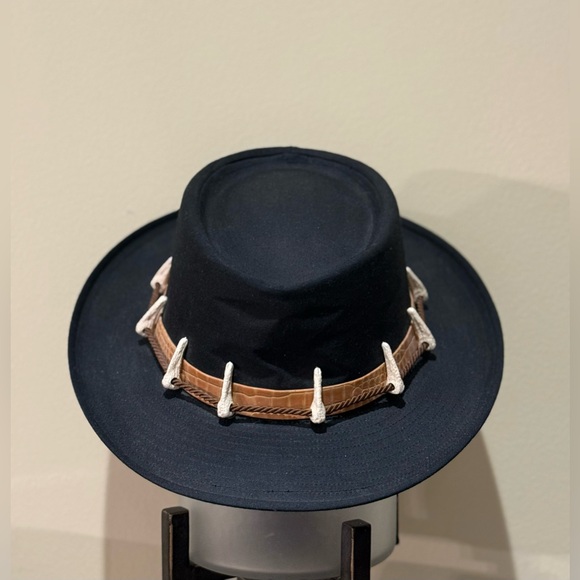 Crocodile Dundee Style Hat, Size Large - Picture 2 of 7